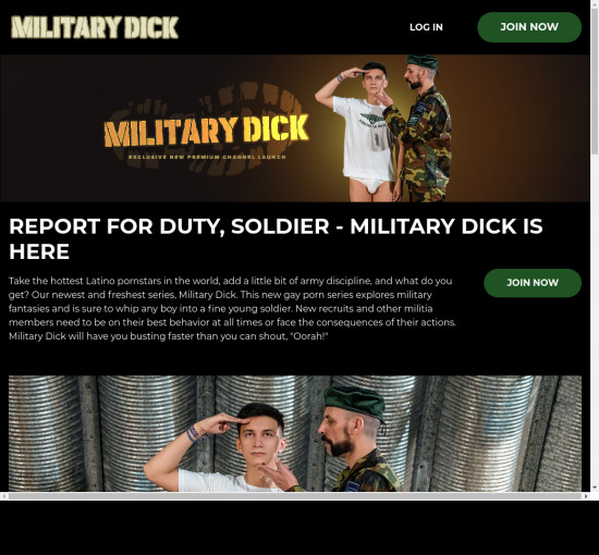 military dick
