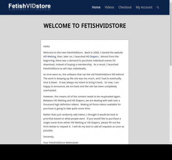 fetish video store