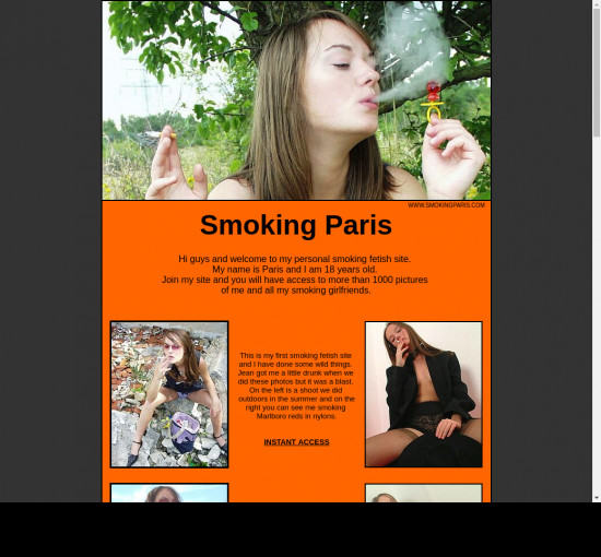 smoking paris