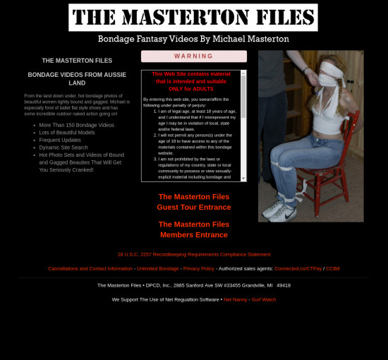 the masterton files