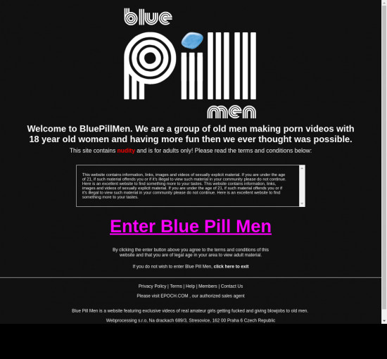 blue pill men