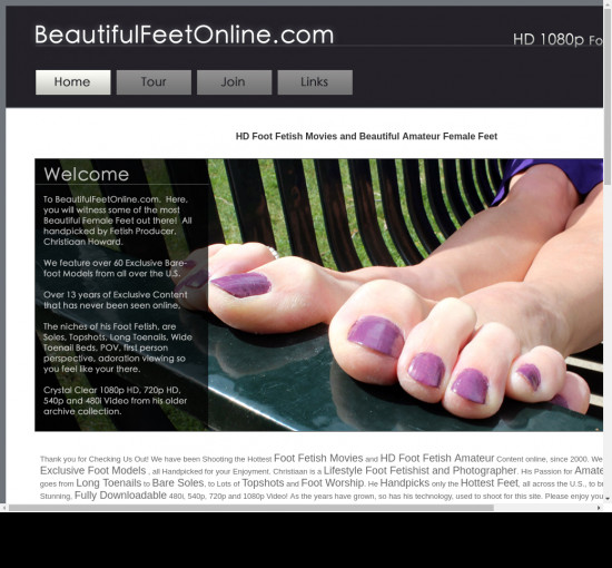 beautiful feet online