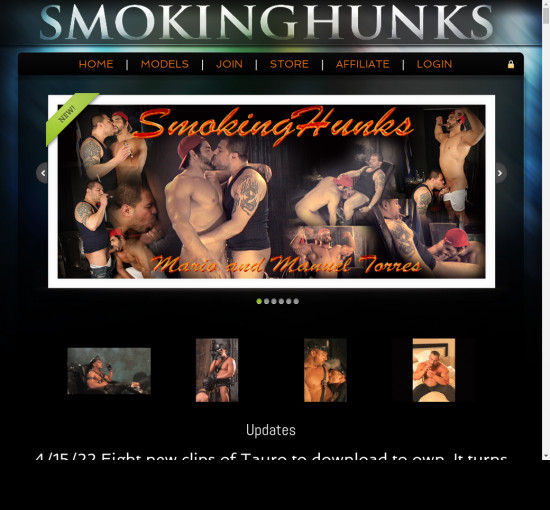 smoking hunks