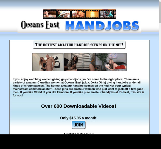 oceans east handjobs