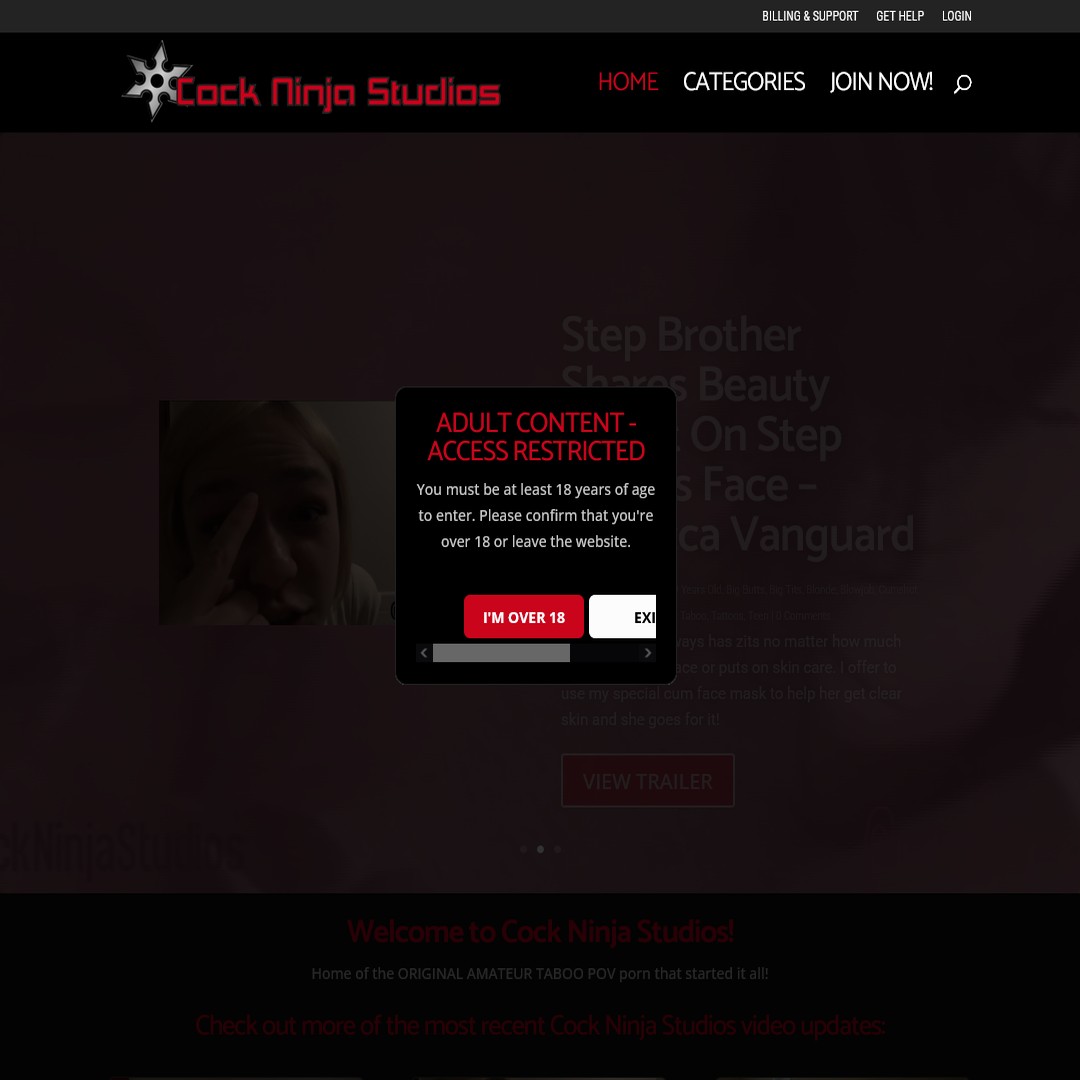 cock ninja studios passwords