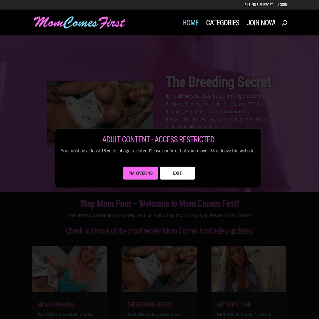 mom comes first passwords